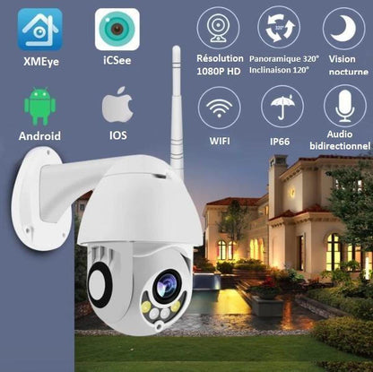 Caméra De Surveillance Wifi - Sans Fil - CamSafe